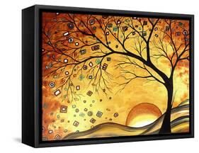 Dreaming in Gold-Megan Aroon Duncanson-Framed Stretched Canvas