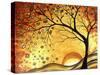 Dreaming in Gold-Megan Aroon Duncanson-Stretched Canvas