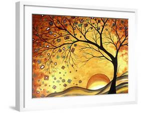 Dreaming in Gold-Megan Aroon Duncanson-Framed Art Print