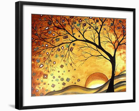 Dreaming in Gold-Megan Aroon Duncanson-Framed Art Print