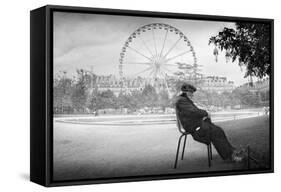 Dreaming in Paris-Moises Levy-Framed Stretched Canvas