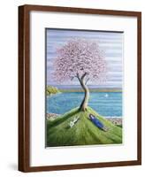 Dreaming of Cherry Blossom, 2004-Liz Wright-Framed Giclee Print