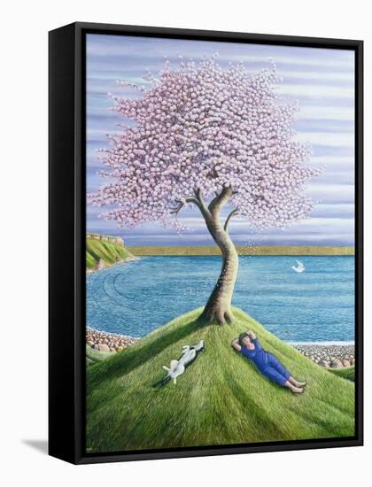 Dreaming of Cherry Blossom, 2004-Liz Wright-Framed Stretched Canvas