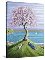 Dreaming of Cherry Blossom, 2004-Liz Wright-Stretched Canvas