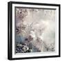 Dreaming of Cherry Blossoms Square-Kimberly Allen-Framed Art Print