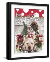 Dreaming of Christmas - From Santa with Love-Sheena Pike Art And Illustration-Framed Giclee Print