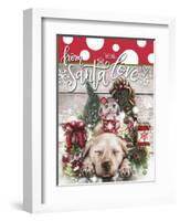 Dreaming of Christmas - From Santa with Love-Sheena Pike Art And Illustration-Framed Giclee Print