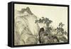 Dreaming of Immortality in a Thatched Cottage, Ming Dynasty, China-T'ang Yin-Framed Stretched Canvas