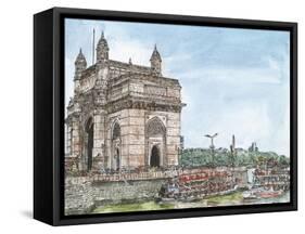 Dreaming of India I-Melissa Wang-Framed Stretched Canvas