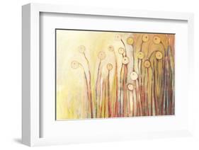 Dreaming of Marmalade in the Poppy Garden-Jennifer Lommers-Framed Art Print