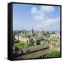 Dreaming of Spires, Oxford, England-Nigel Francis-Framed Stretched Canvas