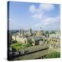 Dreaming of Spires, Oxford, England-Nigel Francis-Stretched Canvas