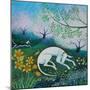 Dreaming of Spring,2020,(acrylics on canvas)-Lisa Graa Jensen-Mounted Giclee Print