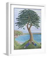 Dreaming of Trees on Portland, 2001-Liz Wright-Framed Giclee Print