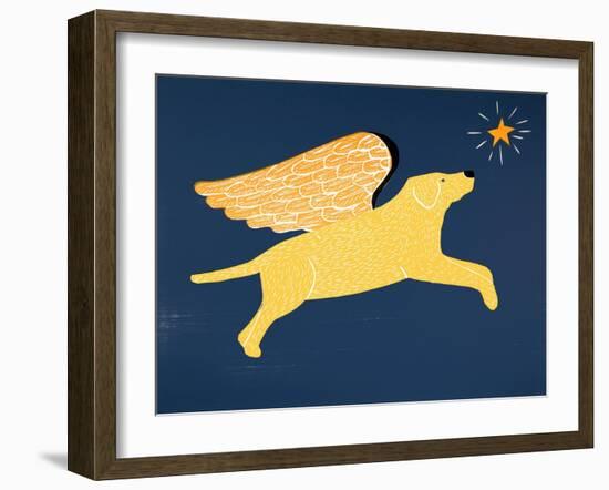 Dreaming Yellow 3-Stephen Huneck-Framed Giclee Print