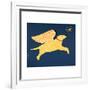 Dreaming Yellow 3Colar-Stephen Huneck-Framed Giclee Print