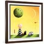 Dreaming-Jo Parry-Framed Art Print