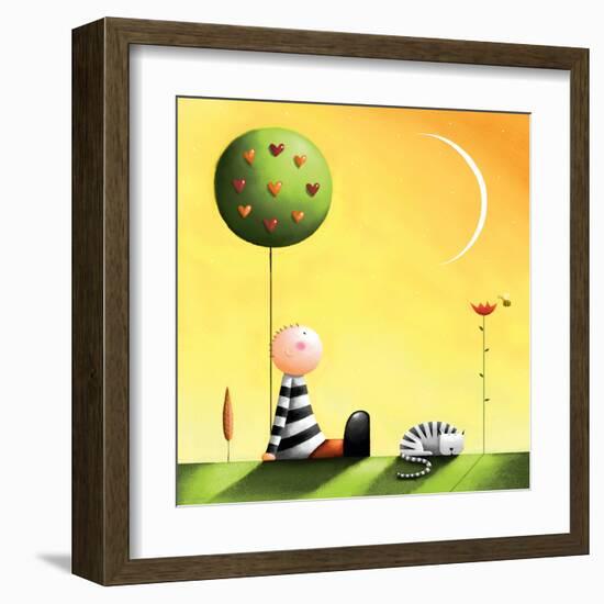 Dreaming-Jo Parry-Framed Art Print