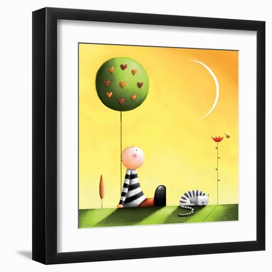 Dreaming-Jo Parry-Framed Art Print