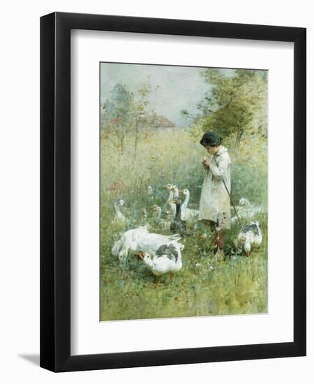 Dreaming-Luigi Chialiva-Framed Giclee Print