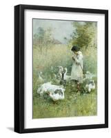 Dreaming-Luigi Chialiva-Framed Giclee Print