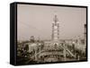 Dreamland at Twilight, Coney Island, N.Y.-null-Framed Stretched Canvas