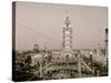 Dreamland at Twilight, Coney Island, N.Y.-null-Stretched Canvas