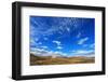 Dreamland Patagonia. Yellowed Plain National Park Torres Del Paine in Chile. on the Hill There is A-kavram-Framed Photographic Print