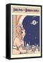 Dreams and Horoscopes, Mooning Harem Girl-null-Framed Stretched Canvas