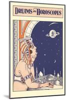 Dreams and Horoscopes, Mooning Harem Girl-null-Mounted Art Print