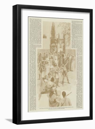 Dreams, by Jerome K Jerome-Amedee Forestier-Framed Premium Giclee Print