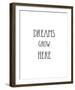 Dreams Grow-Joni Whyte-Framed Giclee Print