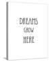 Dreams Grow-Joni Whyte-Stretched Canvas