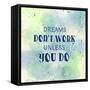 Dreams-null-Framed Stretched Canvas