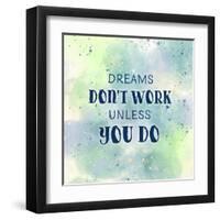 Dreams-null-Framed Premium Giclee Print