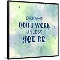 Dreams-null-Framed Poster