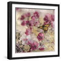 Dreamtime Butterflies 1-Matina Theodosiou-Framed Art Print
