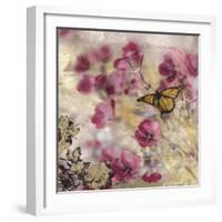 Dreamtime Butterflies 1-Matina Theodosiou-Framed Art Print