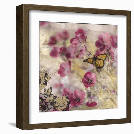 Dreamtime Butterflies 1-Matina Theodosiou-Framed Art Print