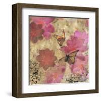 Dreamtime Butterflies 2-Matina Theodosiou-Framed Art Print