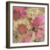 Dreamtime Butterflies 2-Matina Theodosiou-Framed Art Print