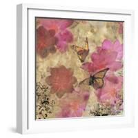 Dreamtime Butterflies 2-Matina Theodosiou-Framed Art Print