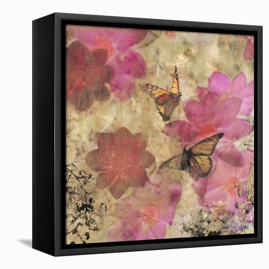 Dreamtime Butterflies 2-Matina Theodosiou-Framed Stretched Canvas