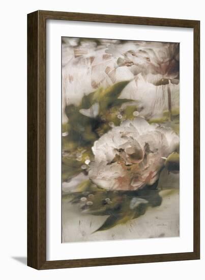 Dreamtime Peony 2-Matina Theodosiou-Framed Art Print