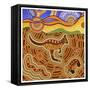 Dreamtime-Aron Gadd-Framed Stretched Canvas