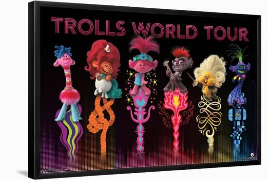 DreamWorks Trolls 2 - Group-Trends International-Framed Poster