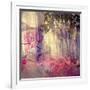 Dreamy and Fairy Photographic Layer Work of an Autumn Forest-Alaya Gadeh-Framed Photographic Print