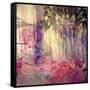 Dreamy and Fairy Photographic Layer Work of an Autumn Forest-Alaya Gadeh-Framed Stretched Canvas