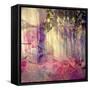 Dreamy and Fairy Photographic Layer Work of an Autumn Forest-Alaya Gadeh-Framed Stretched Canvas