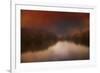 Dreamy Autumn Lake-Jai Johnson-Framed Giclee Print